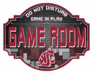 Washington State Cougars 12" Game Room Tavern Sign