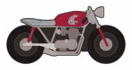 Washington State Cougars 12" Motorcycle Cutout Sign