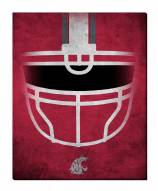 Washington State Cougars 16" x 20" Ghost Helmet Canvas Print