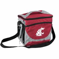 Washington State Cougars 24 Can Cooler