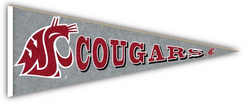 Washington State Cougars 24&quot; Wood Pennant