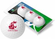 Washington State Cougars 3 Golf Ball Sleeve