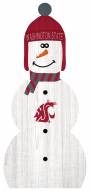 Washington State Cougars 31" Snowman Leaner