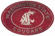 Washington State Cougars 46" Heritage Logo Oval Sign