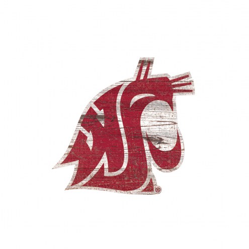 Washington State Cougars 8&quot; Team Logo Cutout Sign