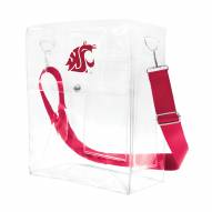 Washington State Cougars Clear Ticket Satchel