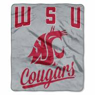 Washington State Cougars Alumni Raschel Throw Blanket