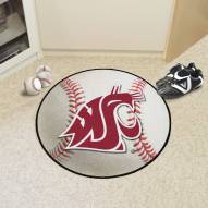 Washington State Cougars Baseball Rug