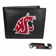 Washington State Cougars Bi-fold Wallet & Key Organizer