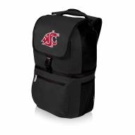 Washington State Cougars Black Zuma Cooler Backpack