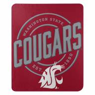 Washington State Cougars Campaign Fleece Throw Blanket