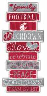 Washington State Cougars Celebrations Stack Sign