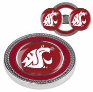 Washington State Cougars Challenge Coin with 2 Ball Markers