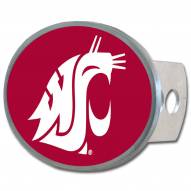Washington State Cougars Class II and III Oval Metal Hitch Cover