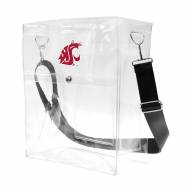 Washington State Cougars Clear Ticket Satchel