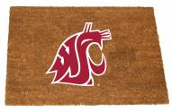 Washington State Cougars Colored Logo Door Mat