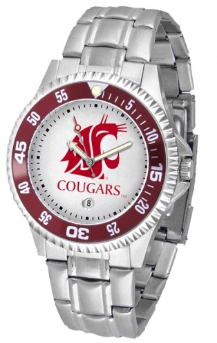 Washington State Cougars Competitor Steel Men's Watch