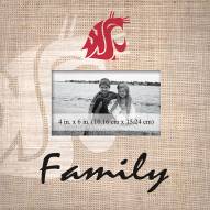 Washington State Cougars Family Picture Frame
