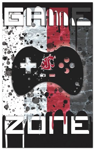 Washington State Cougars Game Zone 11&quot; x 19&quot; Sign
