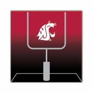 Washington State Cougars Goal Gradient 10" x 10" Sign