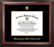 Washington State Cougars Gold Embossed Diploma Frame