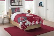 Washington State Cougars Hexagon Twin Comforter & Sham Set