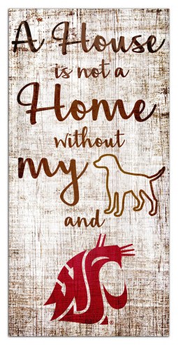 Washington State Cougars House is Not a Home Sign