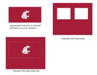 Washington State Cougars Logo Canopy Sidewall Panel (Attaches to Window Sidewall)