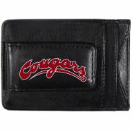 Washington State Cougars Logo Leather Cash and Cardholder