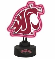 Washington State Cougars Team Logo Neon Light