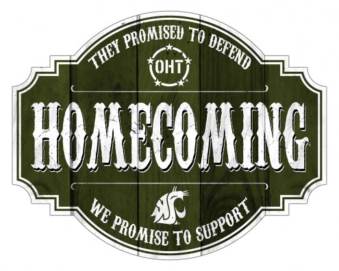 Washington State Cougars OHT Homecoming 12&quot; Tavern Sign