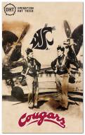 Washington State Cougars OHT Twin Pilots 11" x 19" Sign