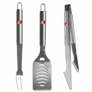 Washington State Cougars 3 Piece Stainless Steel BBQ Set