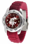Washington State Cougars Sport Silicone Men's Watch