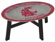 Washington State Cougars Team Color Coffee Table