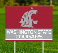Washington State Cougars Team Name Yard Sign