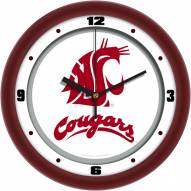 Washington State Cougars Traditional Wall Clock