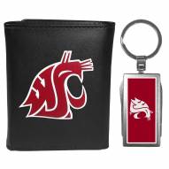 Washington State Cougars Tri-fold Wallet & Multitool Key Chain