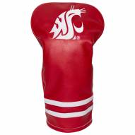 Washington State Cougars Vintage Golf Driver Headcover