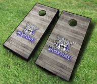 Weber State Wildcats Cornhole Board Set
