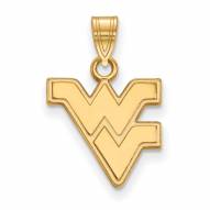 West Virginia Mountaineers 10k Yellow Gold Small Pendant