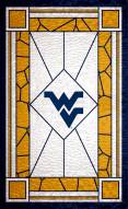 West Virginia Mountaineers 11" x 19" Stained Glass Sign