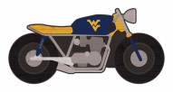 West Virginia Mountaineers 12" Motorcycle Cutout Sign