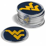 West Virginia Mountaineers 12-Pack Golf Ball Markers