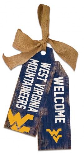 West Virginia Mountaineers 12&quot; Team Tags