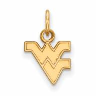 West Virginia Mountaineers 14k Yellow Gold Extra Small Pendant