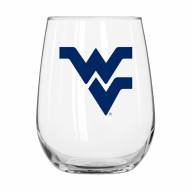 West Virginia Mountaineers 16 oz. Gameday Curved Beverage Glass