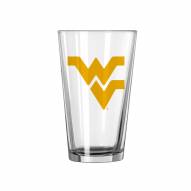 West Virginia Mountaineers 16 oz. Logo Pint Glass