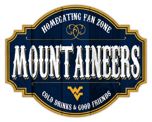 West Virginia Mountaineers 24&quot; Homegating Tavern Sign