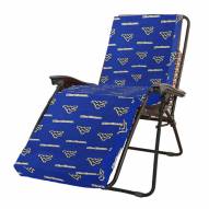 West Virginia Mountaineers 3 Piece Chaise Lounge Chair Cushion